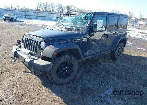 2017 Jeep Wrangler Unlimited Willy Wheeler 4X4 z USA, uszkodzony, nr VIN 1C4BJWDGXHL601586